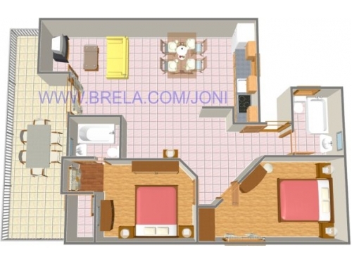 Apartmanok Joni - Brela Horvtorszg