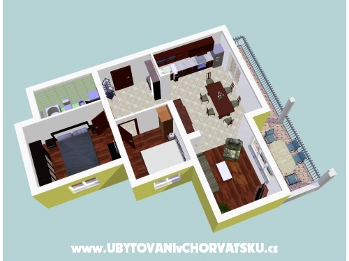 Vila Lucija - Dugi Rat Chorwacja