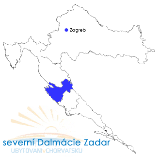 apartmány DALMÁCIE Chorvatsko