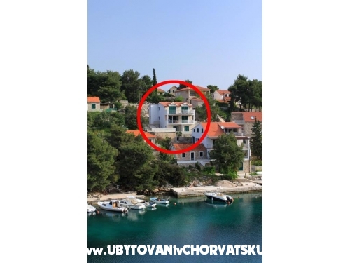 Apartmány Vila Ivo - ostrov Hvar Chorvatsko