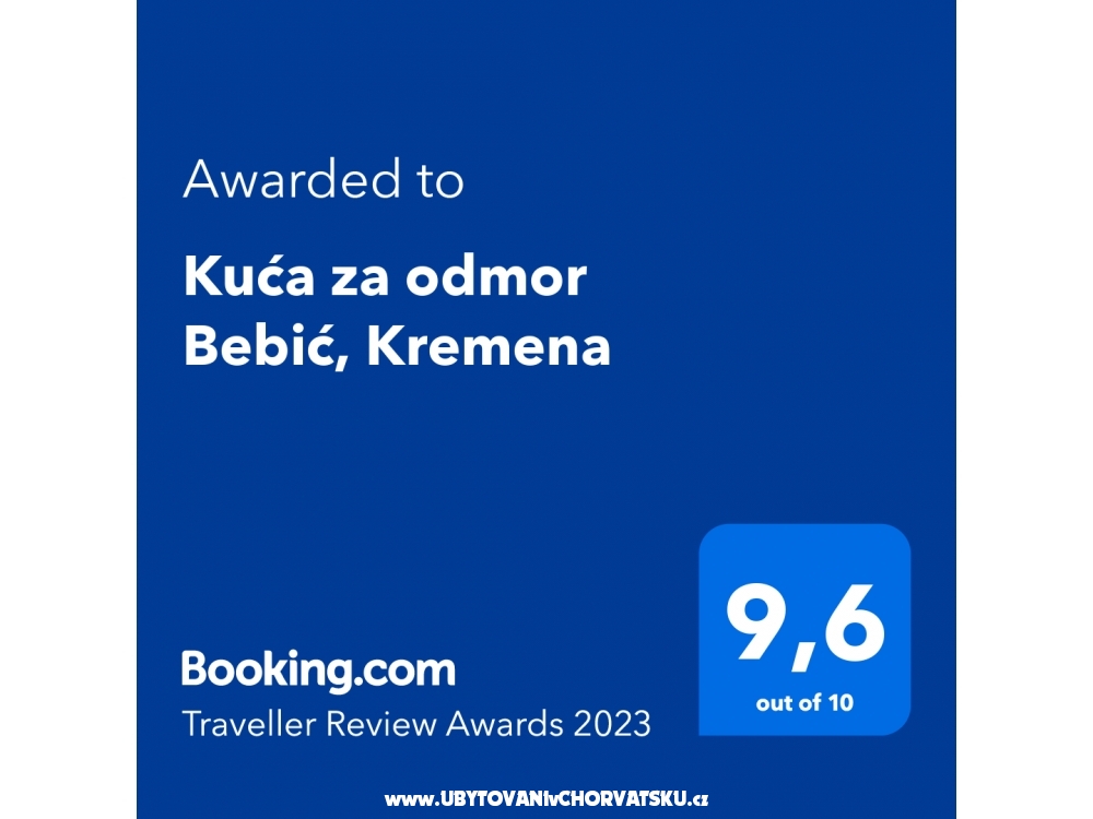 Vacation house Bebi, Kremena - Klek Croatia