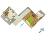 Apartmny Glavina - Makarska Chorvatsko