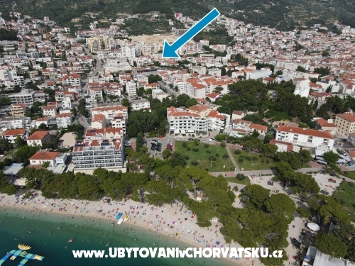 Apartmány Ribarević - Makarska Chorvatsko