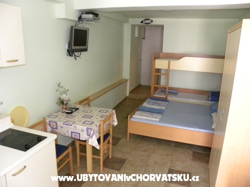 Apartmány Perkušić - Omiš Chorvátsko