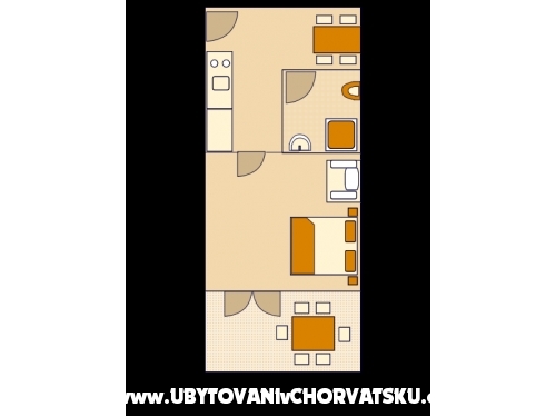 Apartments Damir - ostrov Pag Croatia