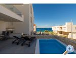 Dolphin view + pool by the beach - ostrov Pag Kroatien