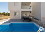 Dolphin view + pool by the beach - ostrov Pag Kroatien