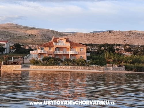 Villa Maestral - ostrov Pag Chorvatsko