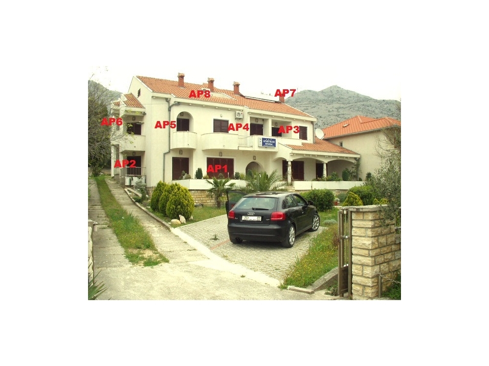 Villa Kristina Apartmány - Starigrad Paklenica Chorvatsko