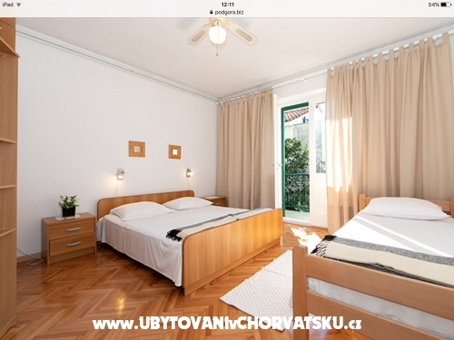 Apartmaji Mira - Podgora Hrvaška