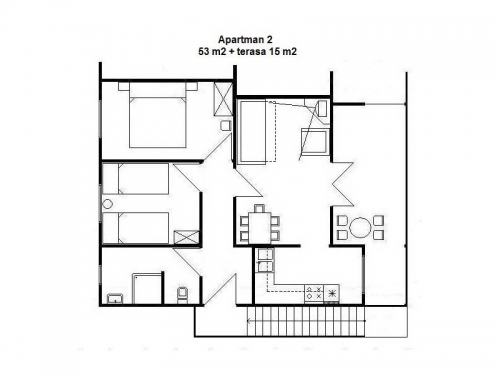 Apartmanok Mira - Privlaka Horvtorszg