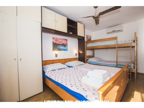 Appartements JUG-Lopar - ostrov Rab Croatie