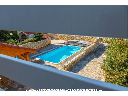 App. Villa Seka with Pool - ostrov Rab Croatie