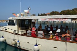 výlet lodí s dětmi v Chorvatsku