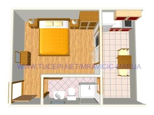Apartmny Marija &amp; Frane Mravii - Tuepi Chorvtsko