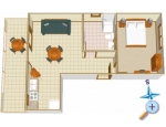 Apartmny Maja Sevelj - Tuepi Chorvatsko