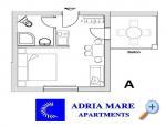 Apartmán Adria Mare - Vodice Chorvatsko