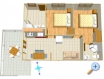 Appartements Mili Promajna - Baka Voda Kroatien