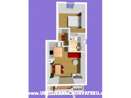 Appartements Podest - Baka Voda - Baka Voda Croatie