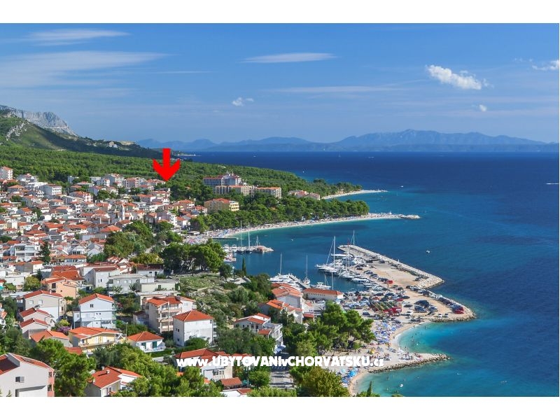 Beach Appartement Baška – Ferienwohnung Baska Voda, Kroatien – Foto 14