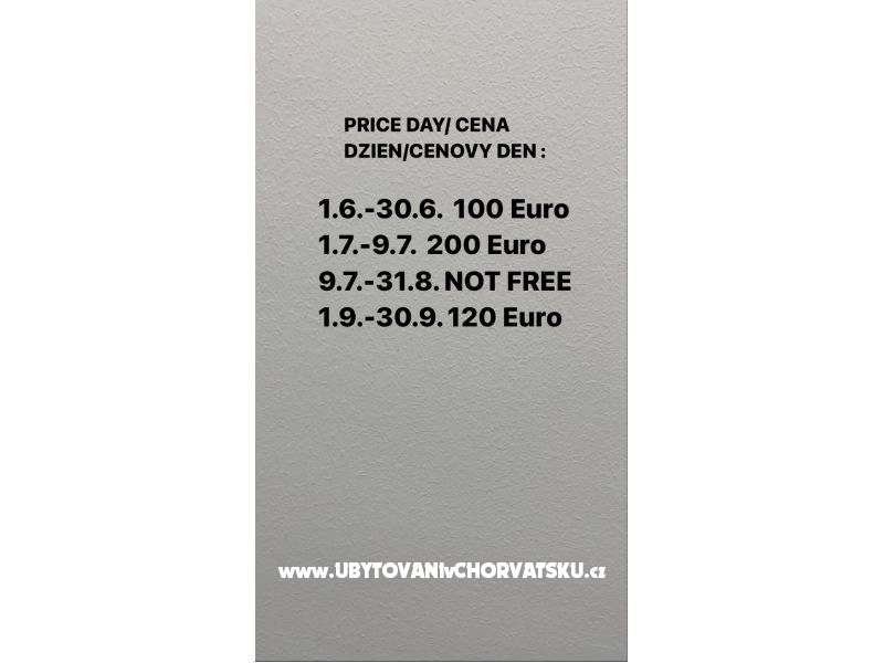 Beach Appartement Baška – Ferienwohnung Baska Voda, Kroatien – Foto 3