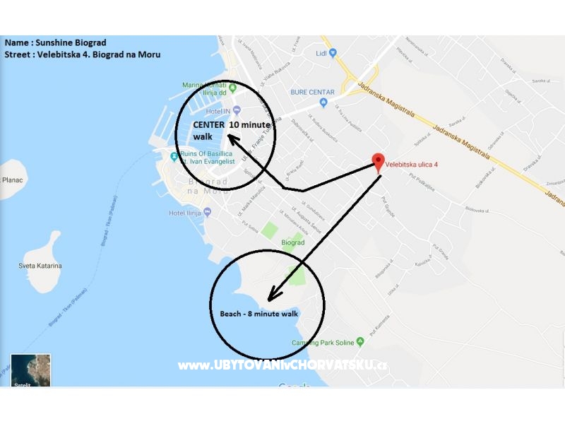 Sunshine Biograd – Ferienwohnung Biograd am meer, Kroatien – Foto 10