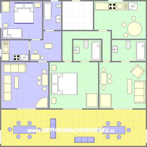 Vila Blanka Sutivan – Ferienwohnung Insel Brac, Kroatien – Foto 2