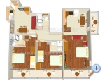 Apartmny Mila - Brela Chorvatsko