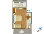 Appartements Skrabic - Brela Kroatien