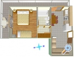 Appartements Skrabic - Brela Kroatien
