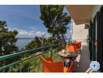 View blue apartments - Brela Kroatien