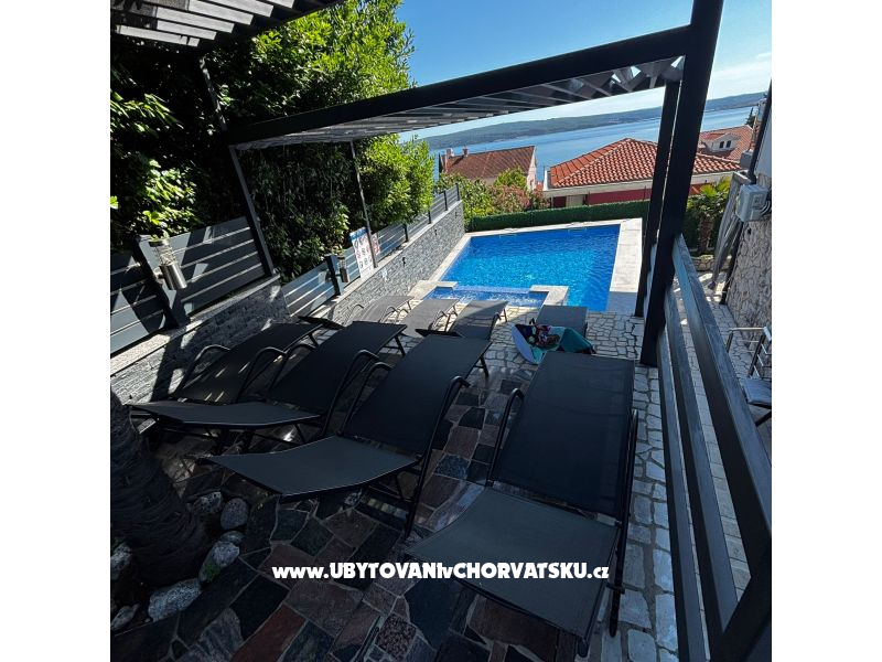 Delux apartment, heated pool – Ferienwohnung Crikvenica, Kroatien – Foto 25