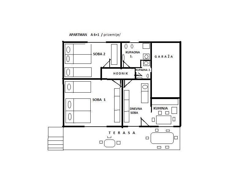 Apartment   " ARZENŠEK " – Ferienwohnung Sv. Filip i Jakov, Kroatien – Foto 14