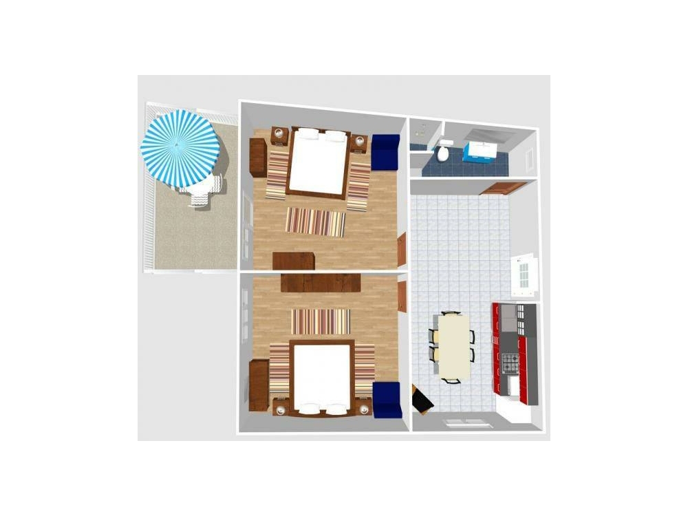 Appartements ari - Gradac  Podaca Croatie
