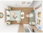 RADELI apartmani i sobe - Gradac  Podaca Kroatien