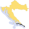 Dalmcie dubrovnik Chorvatsko