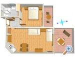 Apartment Silvana - Igrane Kroatien