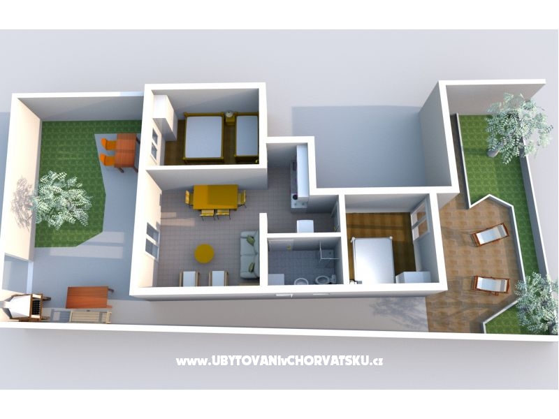 Apartment Šimić – Ferienwohnung Igrane, Kroatien – Foto 5