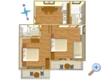 Appartements Adriatic - Igrane Kroatien