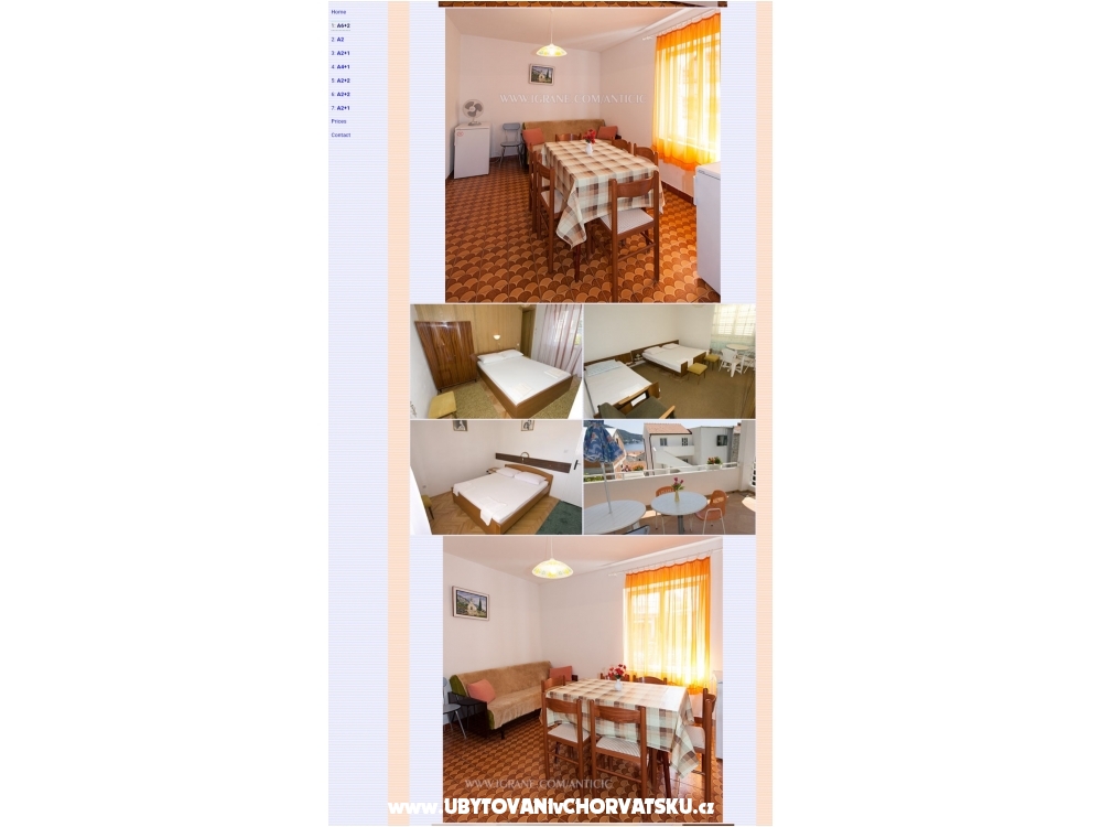 Appartements Karmelo Antii - Igrane Croatie
