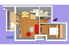 Apartmány Jelena i Bojka Apartmán 2 – Bojka2 foto 1