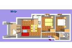 Apartmány Jelena i Bojka Apartmán 3 – Bojka3 foto 1