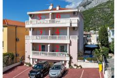 Apartmány Podest - Baška Voda Apartmán 6 – A6 foto 1