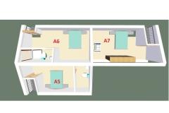 Apartmány Nada Mustapić Apartmán 5 – A5 foto 1