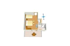 Villa Jardula Apartmán 2 – 1;A2+1 foto 3