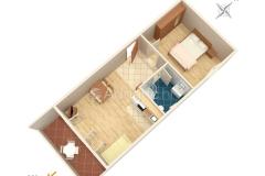 Apartmány with sea view Cihorich Apartmán 3 foto 1