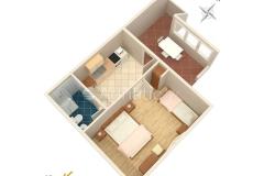 Apartmány Katica Apartmán 2 – A3 down foto 2