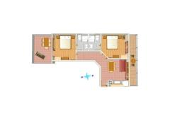 Apartmán Silvana  Apartmán 2 foto 4