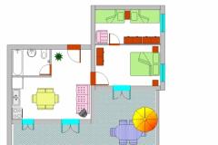 Apartmány Grzalja-Rozic Krk Apartmán 3 – A3 foto 4