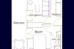 Apartmány Zečić Apartmán 2: (2+2) – AP1 foto 5
